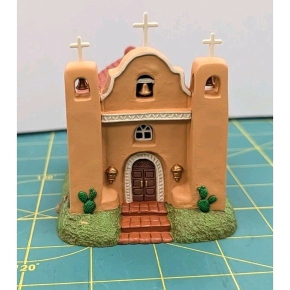 Hallmark Other - Adobe Church 3.5" Hallmark Keepsake Collection Candle Services Christmas 2000
